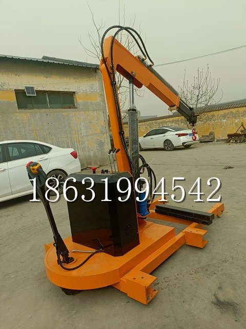 阳泉市自卸车厢随车吊 自制轮式四不像起重机 四驱平板吊 5吨 贵盛